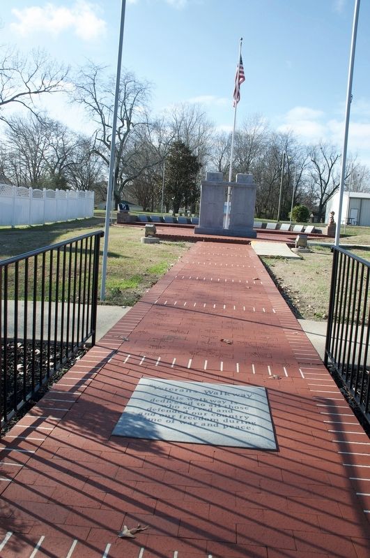 War Markers Weathers Park Loretto image. Click for full size.