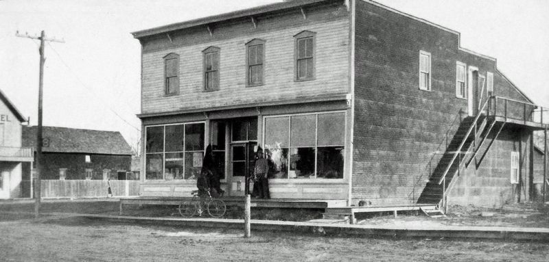Marker detail: The Pioneer Store. Click for full size. Marker detail: The Pioneer Store image. Click for full size.
