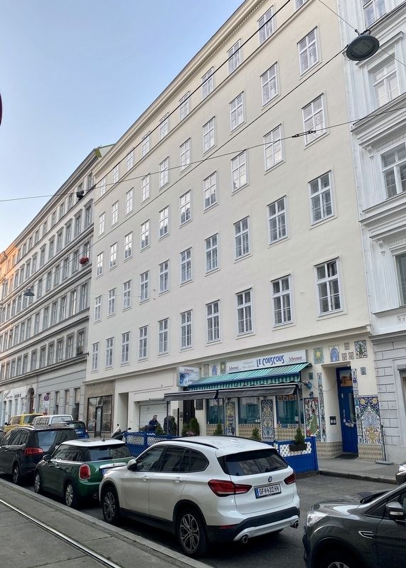 Adolf Loos Marker - wider view image. Click for full size.