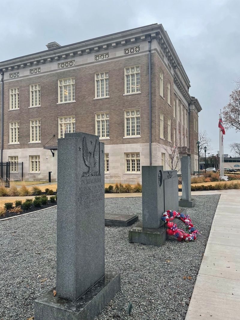 Mississippi County Korean War Memorial image. Click for full size.