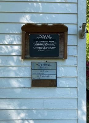 Ward Cottage Marker image. Click for full size.