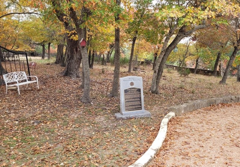 Liz Carpenter Marker. Click for full size. Liz Carpenter Marker image. Click for full size.