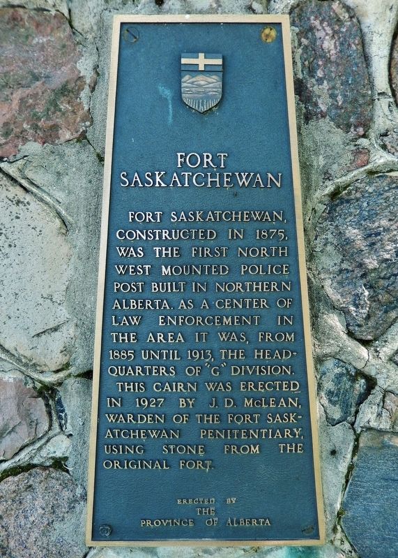 Fort Saskatchewan Marker image. Click for full size.
