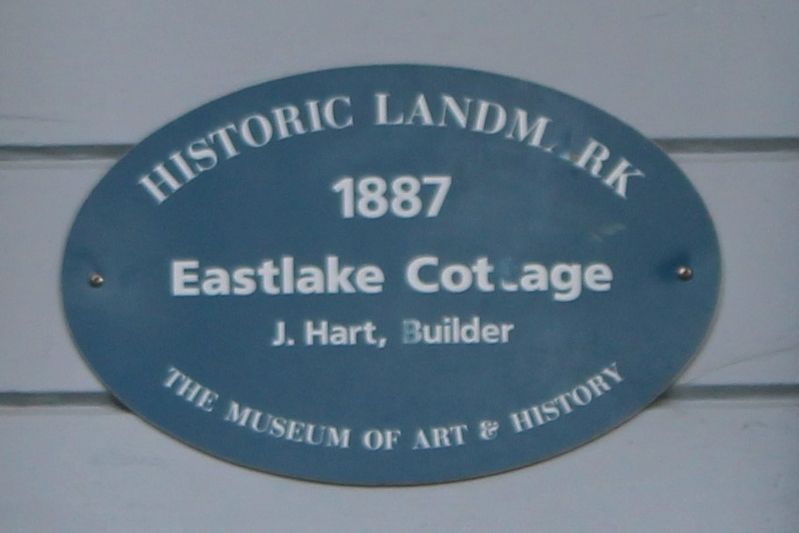 Eastlake Cottage Marker image. Click for full size.