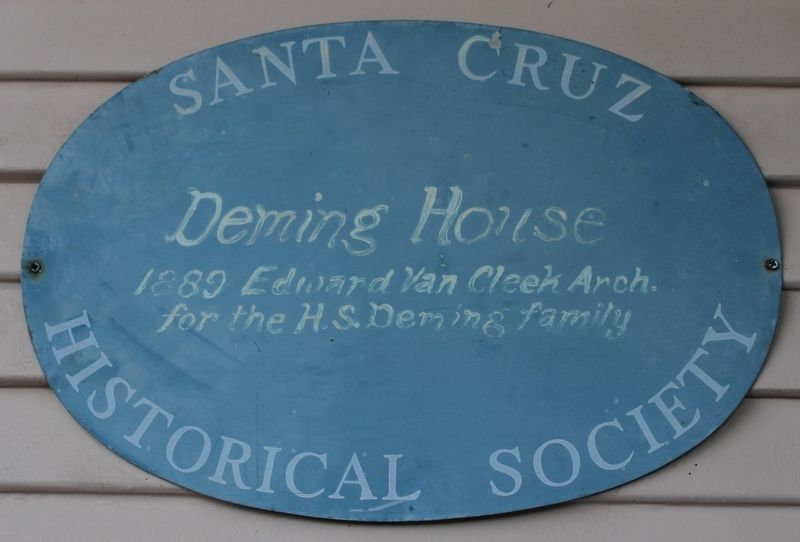 Deming House Marker image. Click for full size.