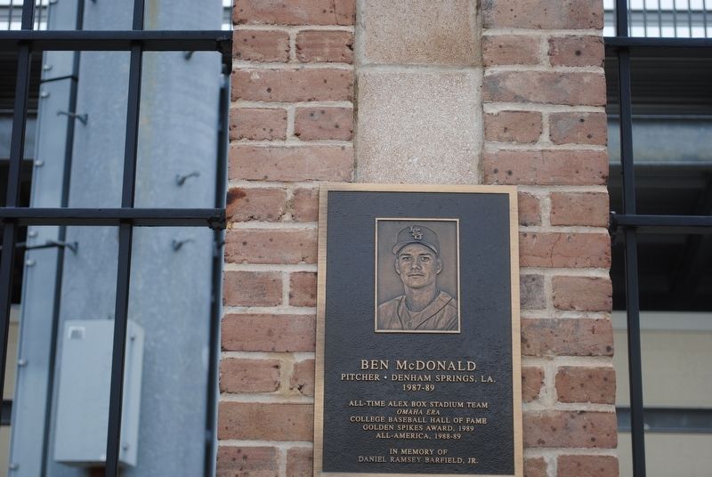 Ben McDonald Marker image. Click for full size.