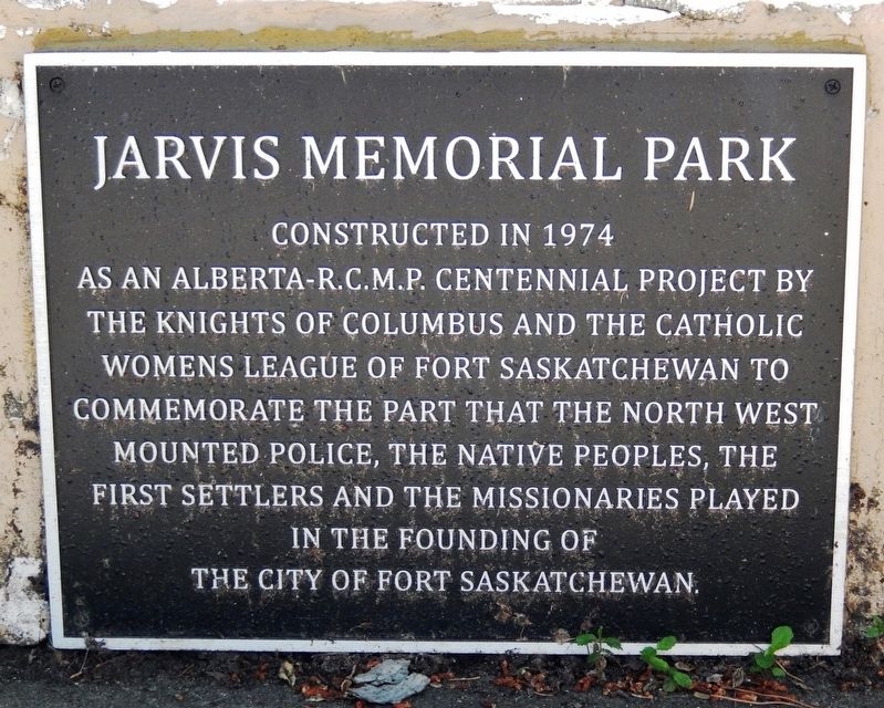 Jarvis Memorial Park Marker image. Click for full size.