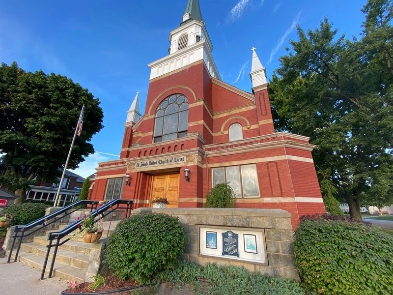 St. John�s United Church of Christ Marker image. Click for full size.