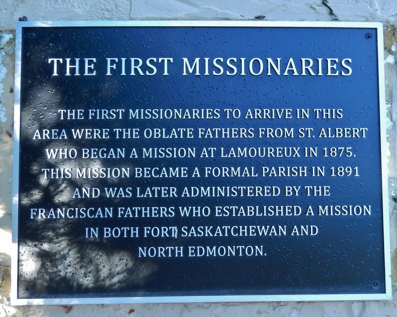 The First Missionaries Marker image. Click for full size.