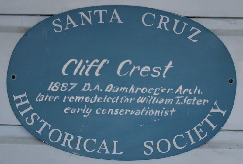 Cliff Crest Marker image. Click for full size.