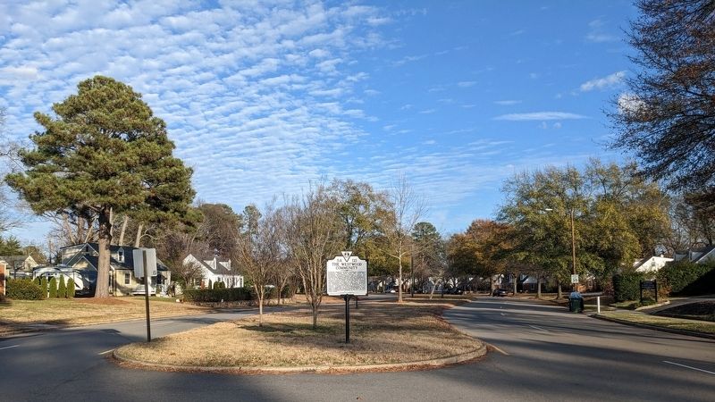 The Westwood Community Marker image. Click for full size.