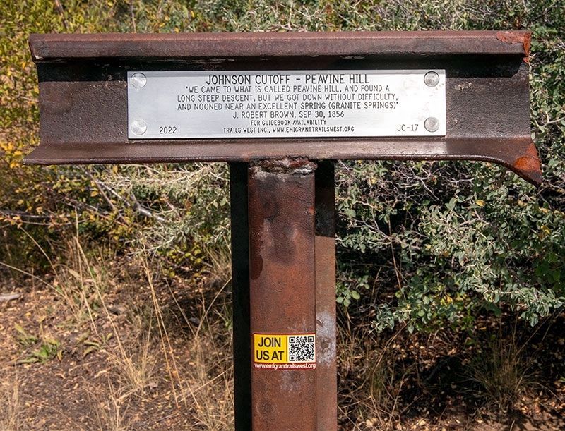 Johnson Cutoff - Peavine Hill image. Click for full size.