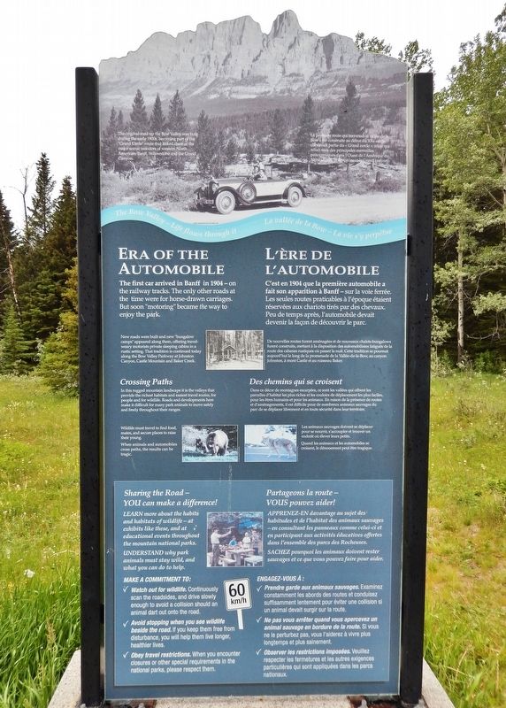 Era of the Automobile Marker image. Click for full size.