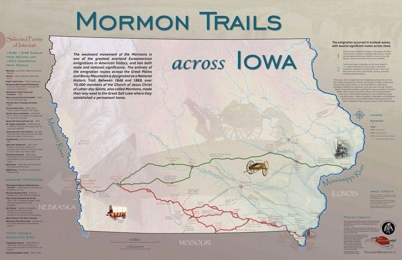 Mormon Trails Across Iowa image. Click for full size.