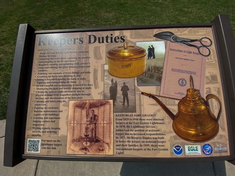 Keepers Duties Marker image. Click for full size.