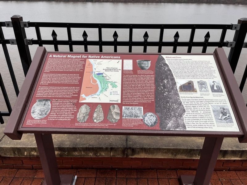 A Natural Magnet for Native Americans Marker. Click for full size. A Natural Magnet for Native Americans Marker image. Click for full size.