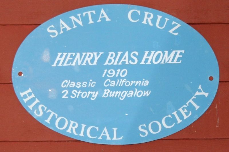 Henry Bias Home Marker image. Click for full size.