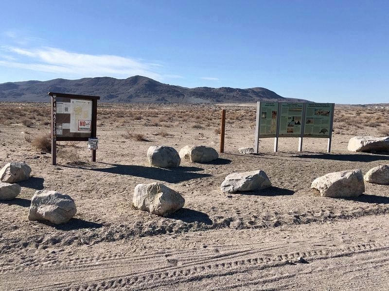Trona Pinnacles Marker image. Click for full size.