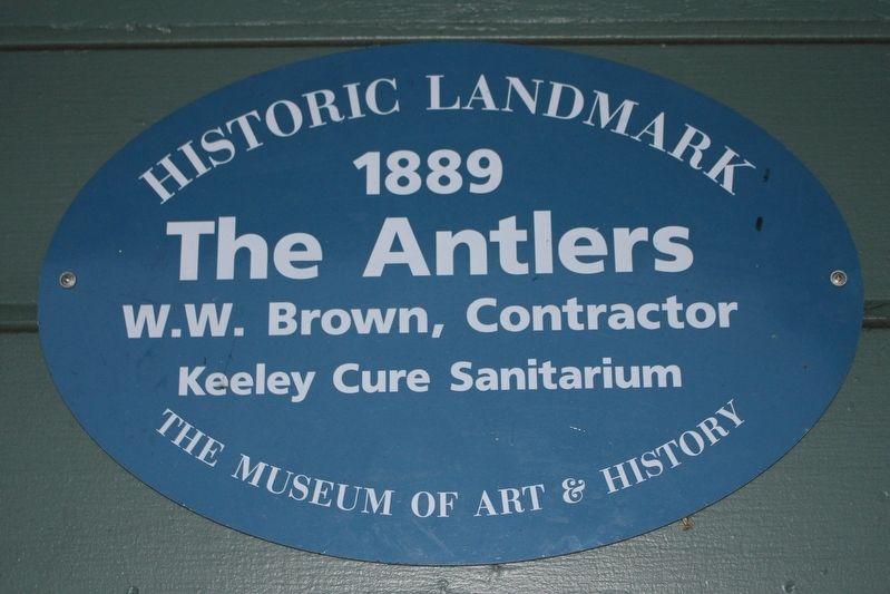 The Antlers Marker. Click for full size. The Antlers Marker image. Click for full size.