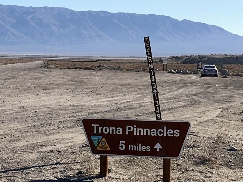 Trona Pinnacles Marker image. Click for full size.