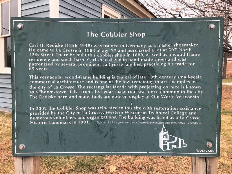 The Cobbler Shop Marker image. Click for full size.
