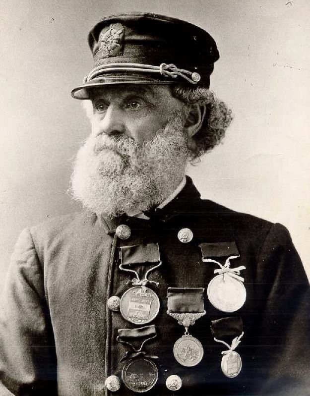 Capt. Joshua James, 1826-1902, of the United States Life-Saving Service. Click for full size. Capt. Joshua James, 1826-1902, of the United States Life-Saving Service image. Click for full size.