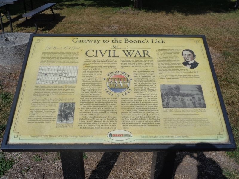 Gateway to the Boone's Lick Marker image. Click for full size.