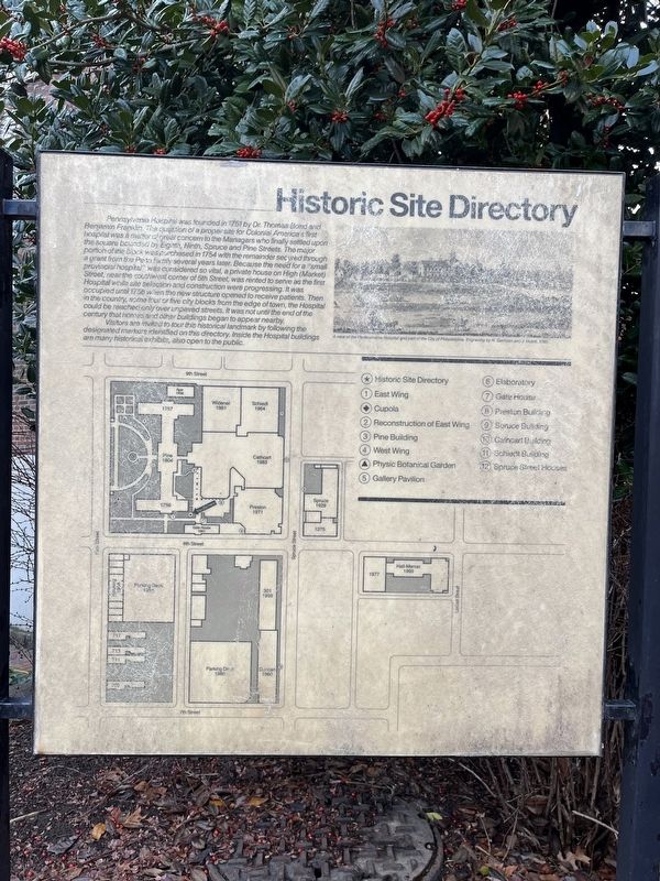 Historic Site Directory Marker image. Click for full size.