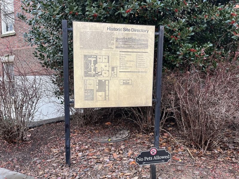 Historic Site Directory Marker image. Click for full size.