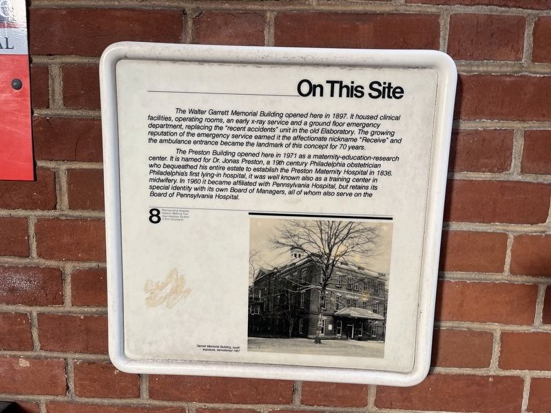On This Site Marker. Click for full size. On This Site Marker image. Click for full size.