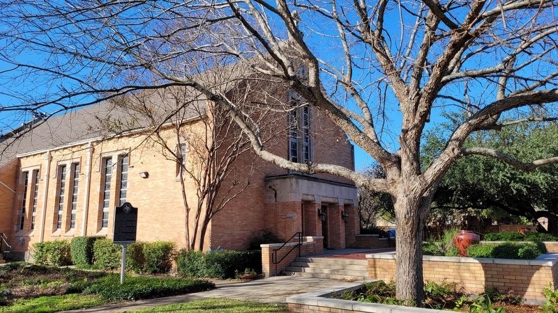The St. Joseph Catholic Church and Marker. Click for full size. The St. Joseph Catholic Church and Marker image. Click for full size.