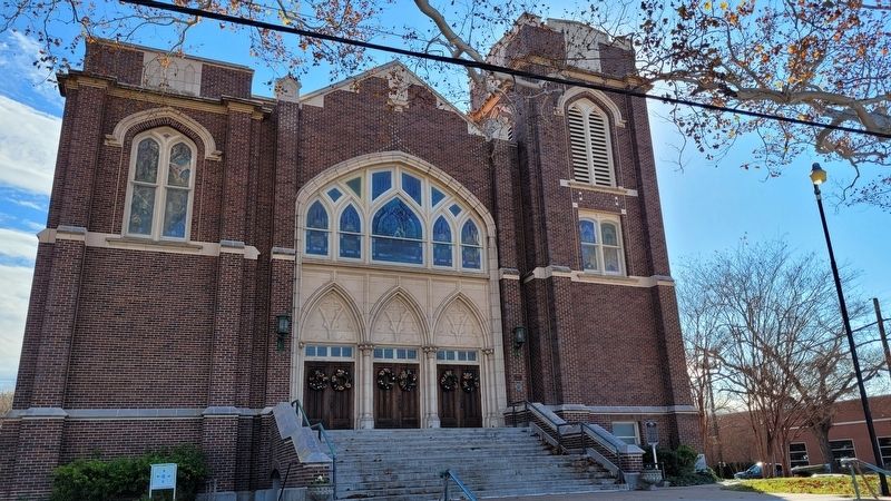 The view of the Central Presbyterian Church image. Click for full size.