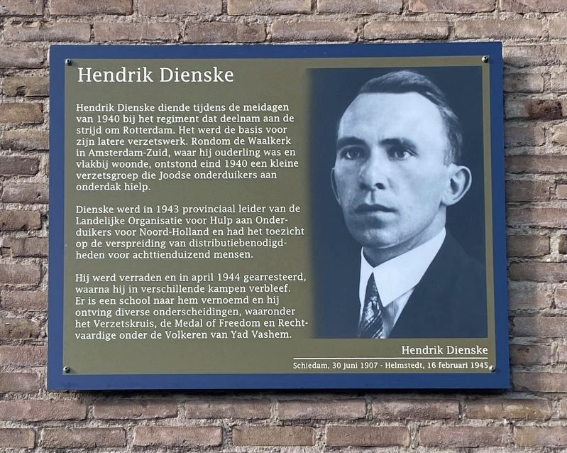Hendrik Dienske Marker image. Click for full size.