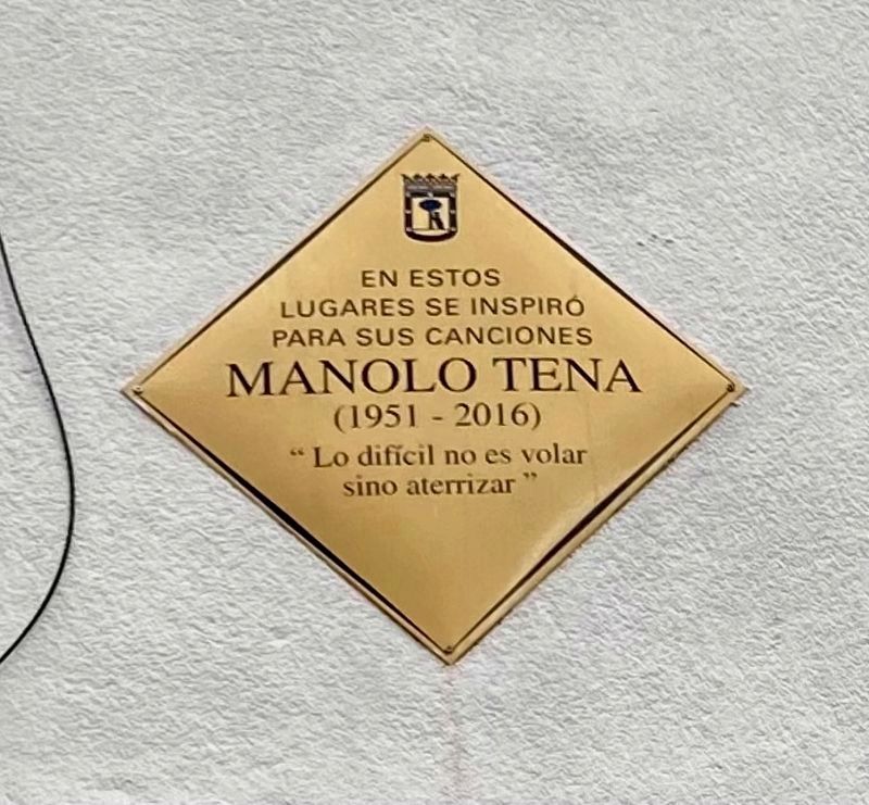 Manolo Tena Marker image. Click for full size.