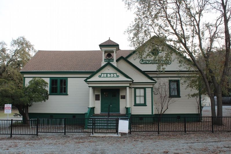 Machado School Marker. Click for full size. Machado School Marker image. Click for full size.