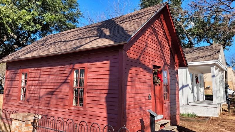 The side view of the Calaboose with the Wyatt Real Estate Office in the background. Click for full size. The side view of the Calaboose with the Wyatt Real Estate Office in the background image. Click for full size.