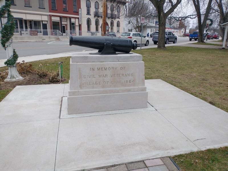 Village of Lima Civil War Memorial image. Click for full size.
