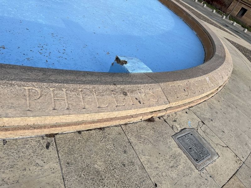 Phillips Fountain Marker image. Click for full size.