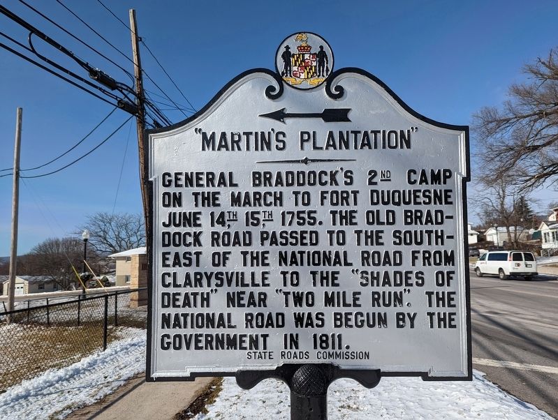 Martins Plantation Marker image. Click for full size.