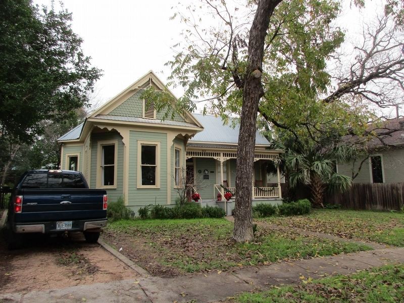 George A. Peterson House and Marker image. Click for full size.
