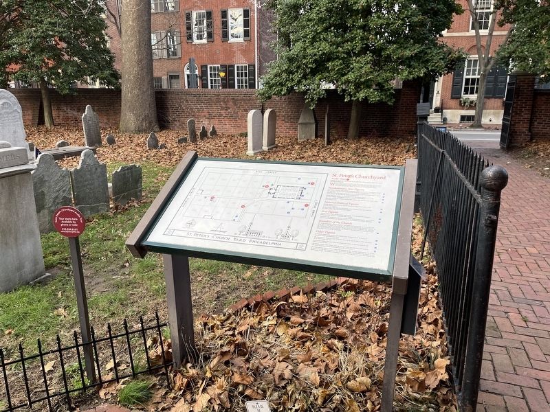 St. Peter's Churchyard Marker image. Click for full size.