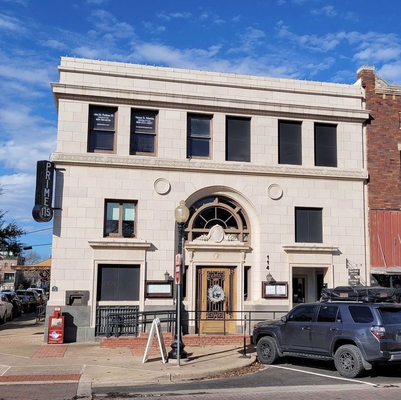 The 114 South Rodgers Street building and Marker. Click for full size. The 114 South Rodgers Street building and Marker image. Click for full size.