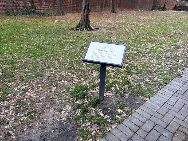Rose Garden Marker. Click for full size. Rose Garden Marker image. Click for full size.