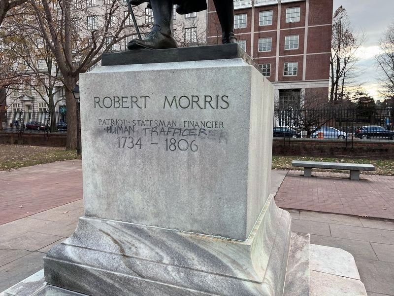 Robert Morris Marker. Click for full size. Robert Morris Marker image. Click for full size.