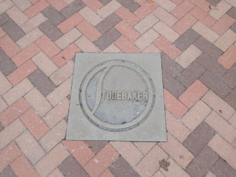 Studebaker Plaza Marker image. Click for full size.