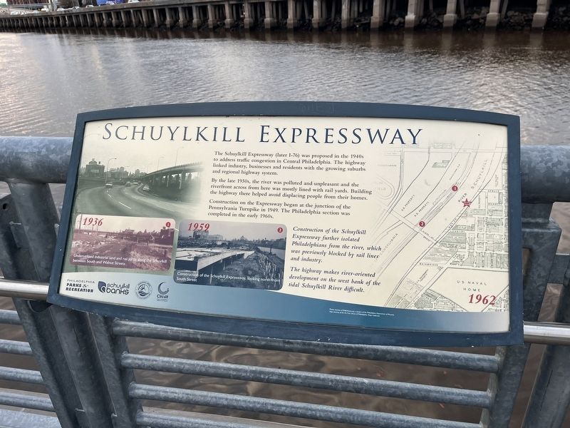 Schuylkill Expressway Marker image. Click for full size.