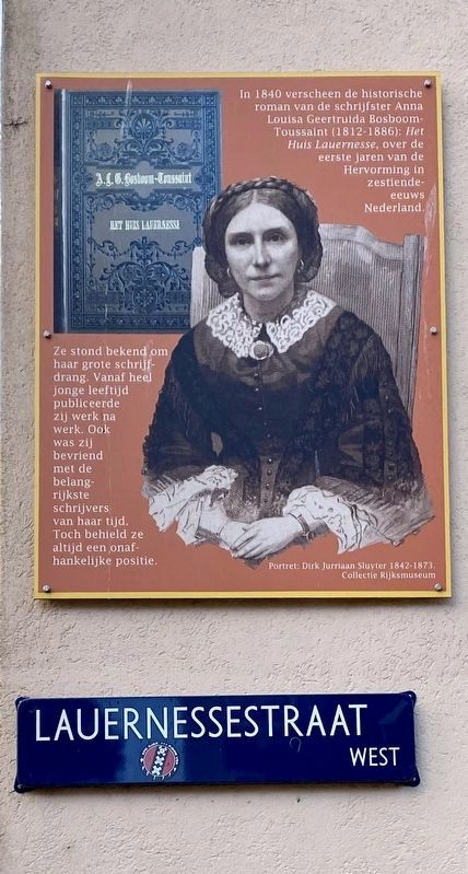 Anna Luisa Geertruida Bosboom Toussaint: Het Huis Lauernesse Marker image. Click for full size.