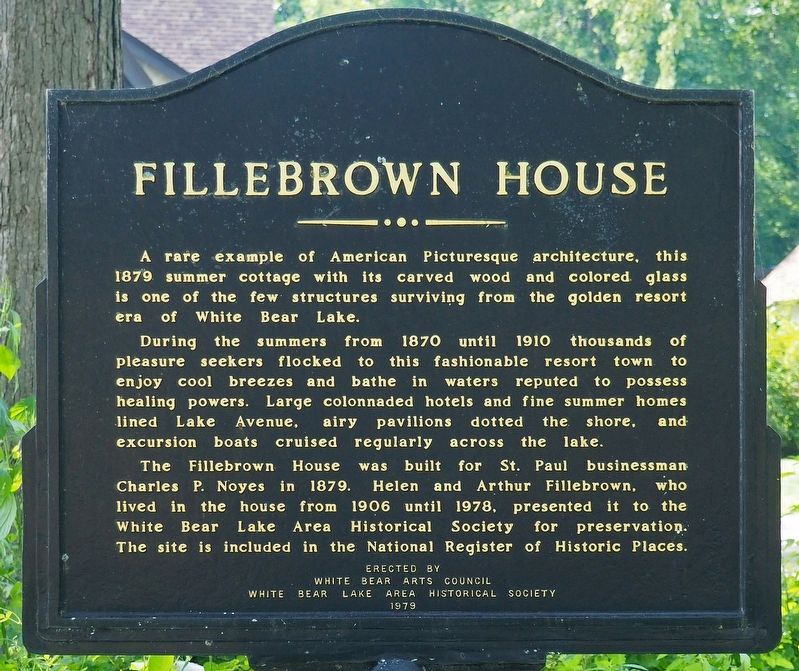 Fillebrown House Marker image. Click for full size.