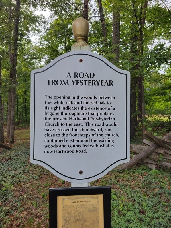 A Road from Yesteryear Marker image. Click for full size.