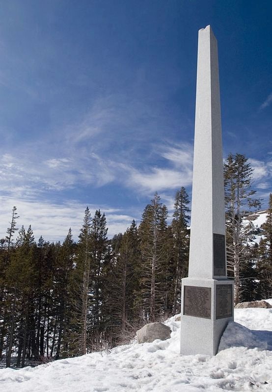 Snowshoe Thom(p)son Marker. Click for full size. Snowshoe Thom(p)son Marker image. Click for full size.